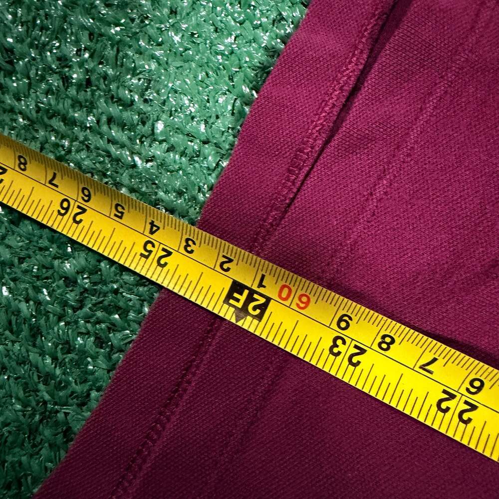 Y2K Aeropostale Women's Polo Shirt Boysenberry XL - Picture 5 of 5